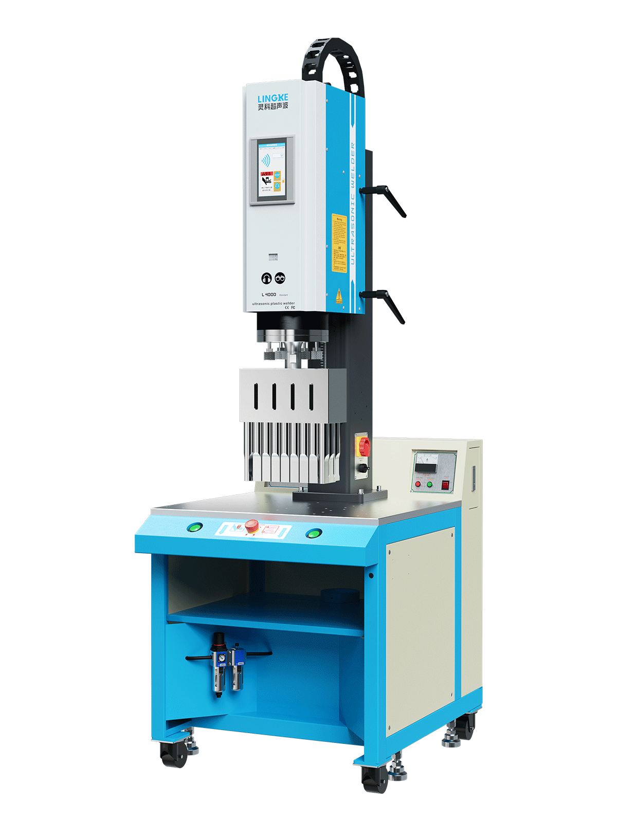 靈科超聲波塑料焊接機(方立柱) 15kHz-4200W L4000 Standard 模擬 靈科超聲波塑料焊接機(方立柱) 15kHz-4200W L4000 Standard 模擬